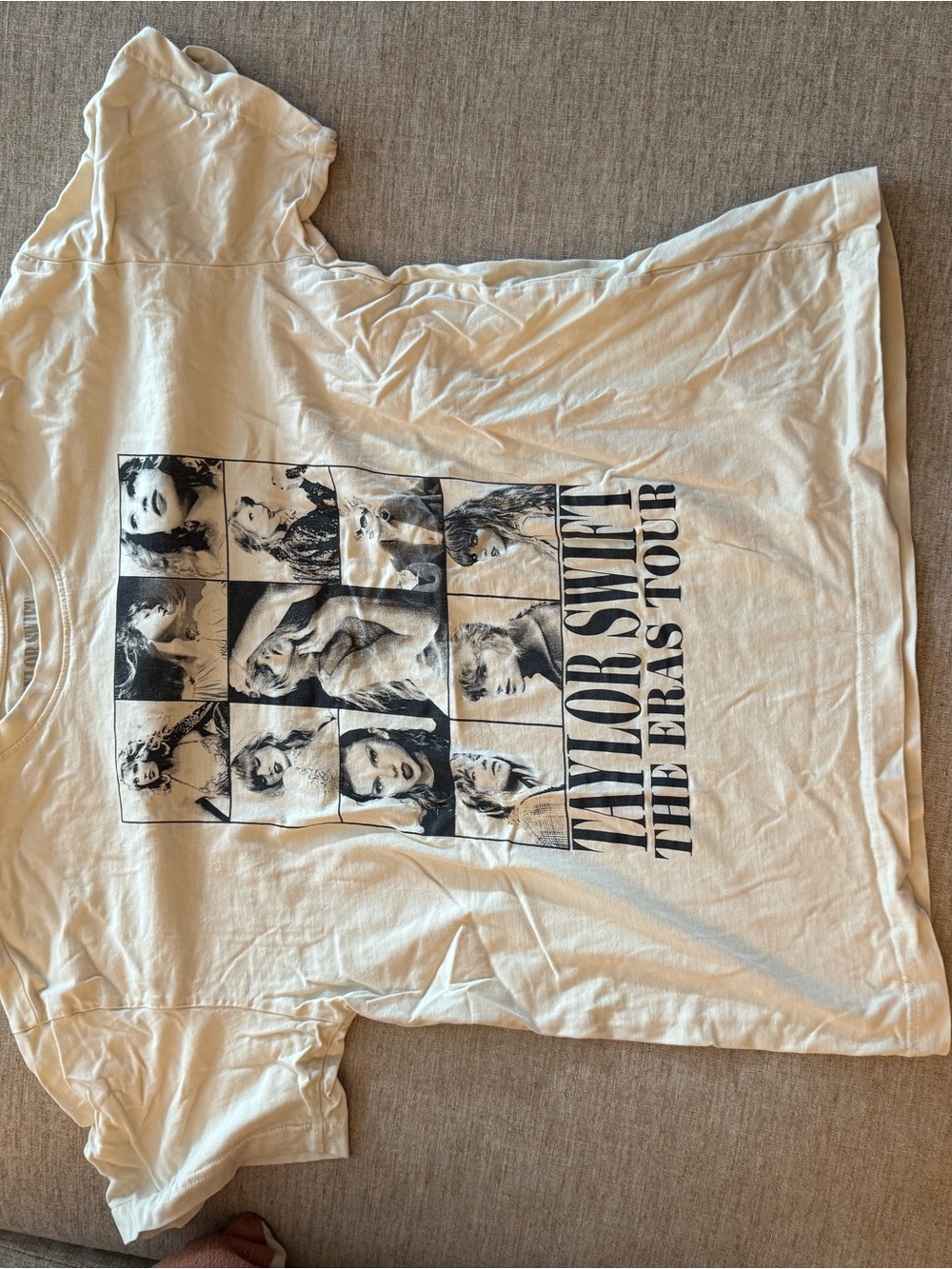 Taylor Swift Cream The Eras Tour Interior Print Tee